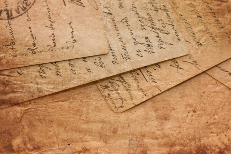 old letters 768x511